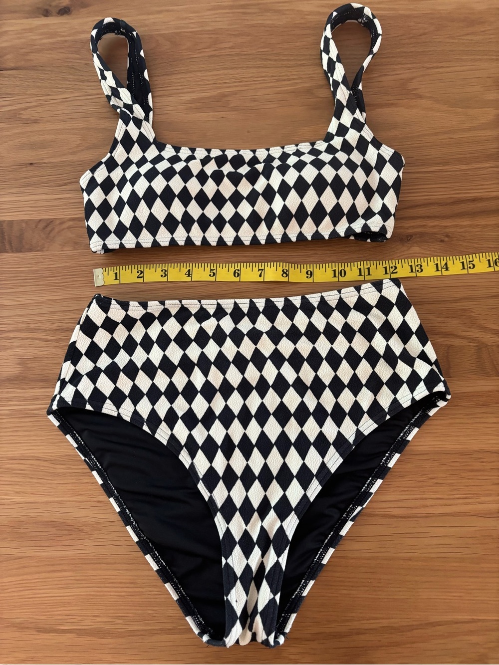 Billabong Black and White Bikini Set